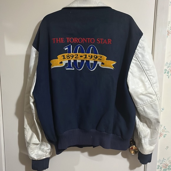 Toronto Star Centennial Vintage Varsity Jacket - Picture 6 of 9